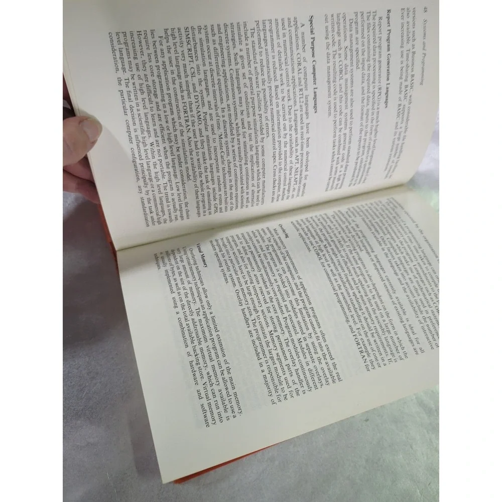 vintage‎ 1979 development of computer-based production systems hardcover book
